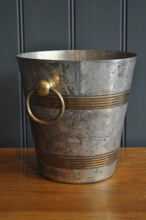 patinated ice bucket