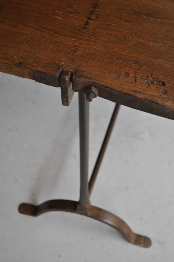 English trestle table