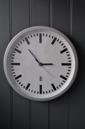 German metal clock