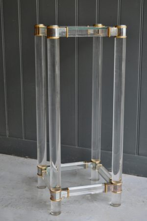 Lucite stand