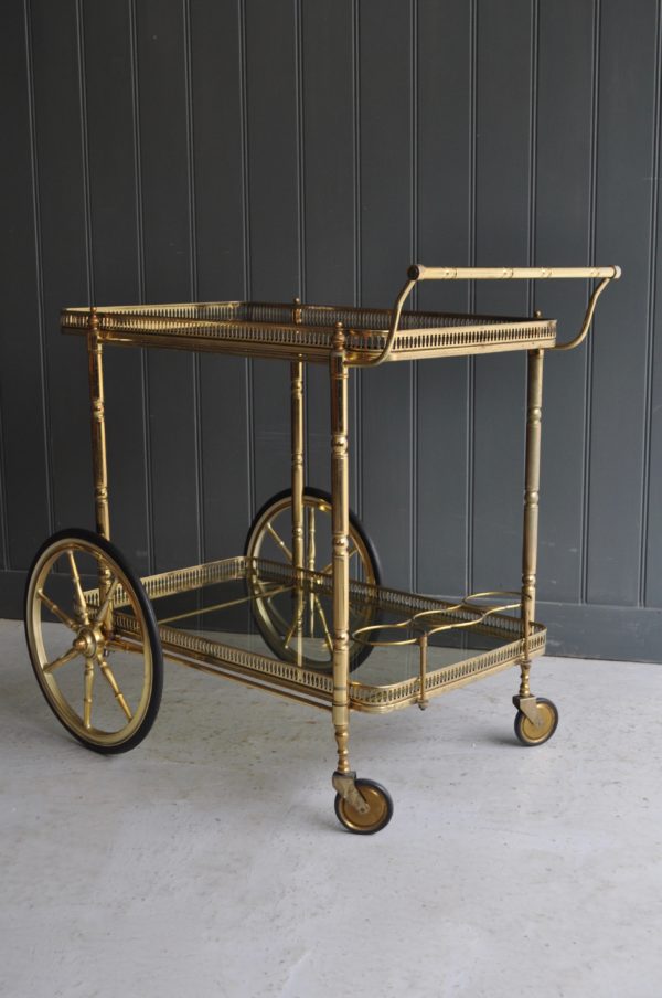 Brass Bar Cart