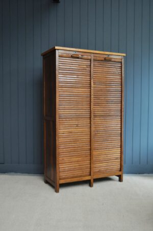 Tambour front cabinet