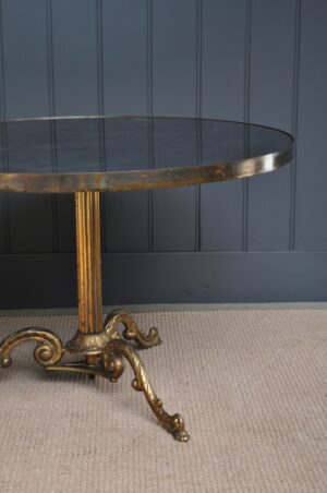 French mirrored coffee table