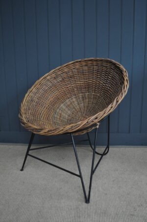 continental wicker chair