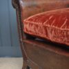 Pair of antique leather chairs