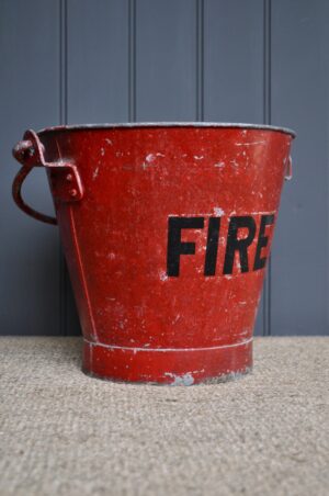 Vintage fire bucket