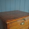 oak tambour cabinet