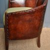 Compact leather chair