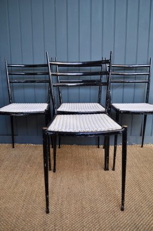 Metal dining chairs