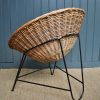 Continental wicker chair