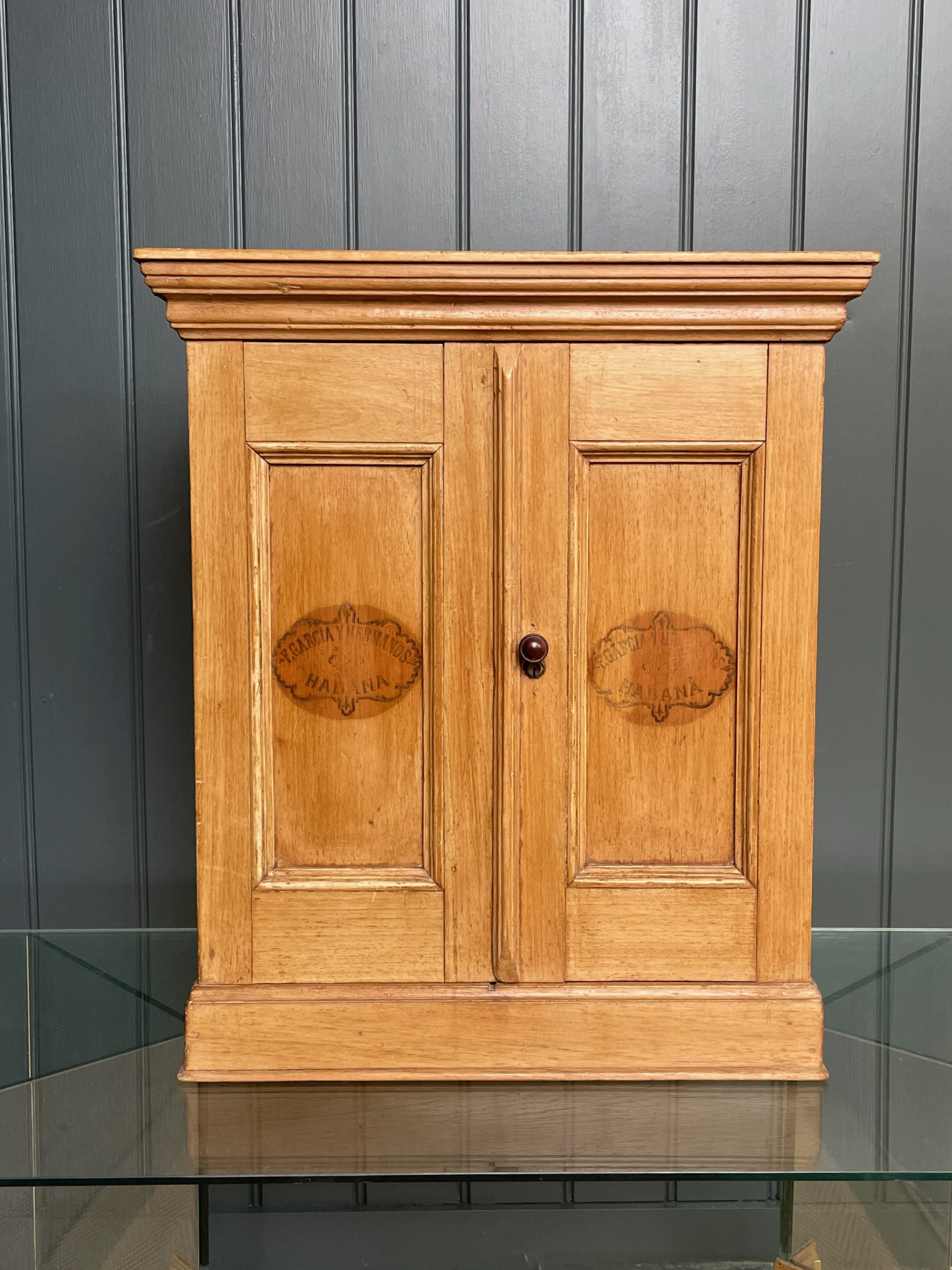 Vintage cigar cabinet