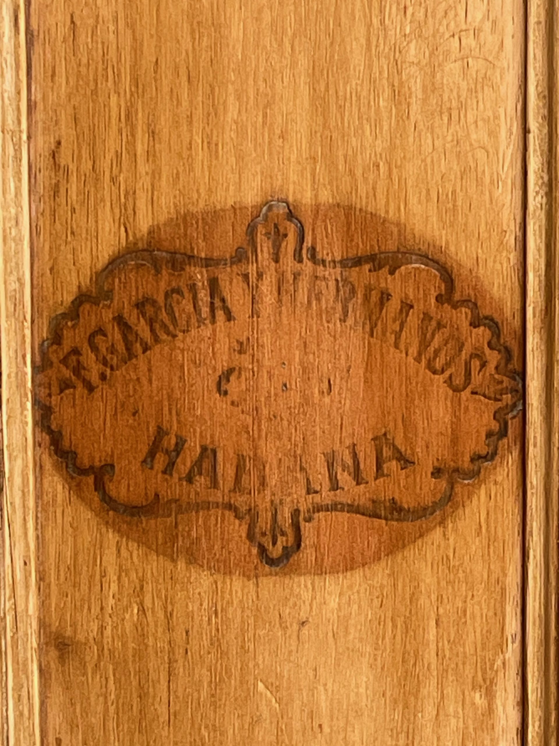 Vintage cigar cabinet - B Southgate