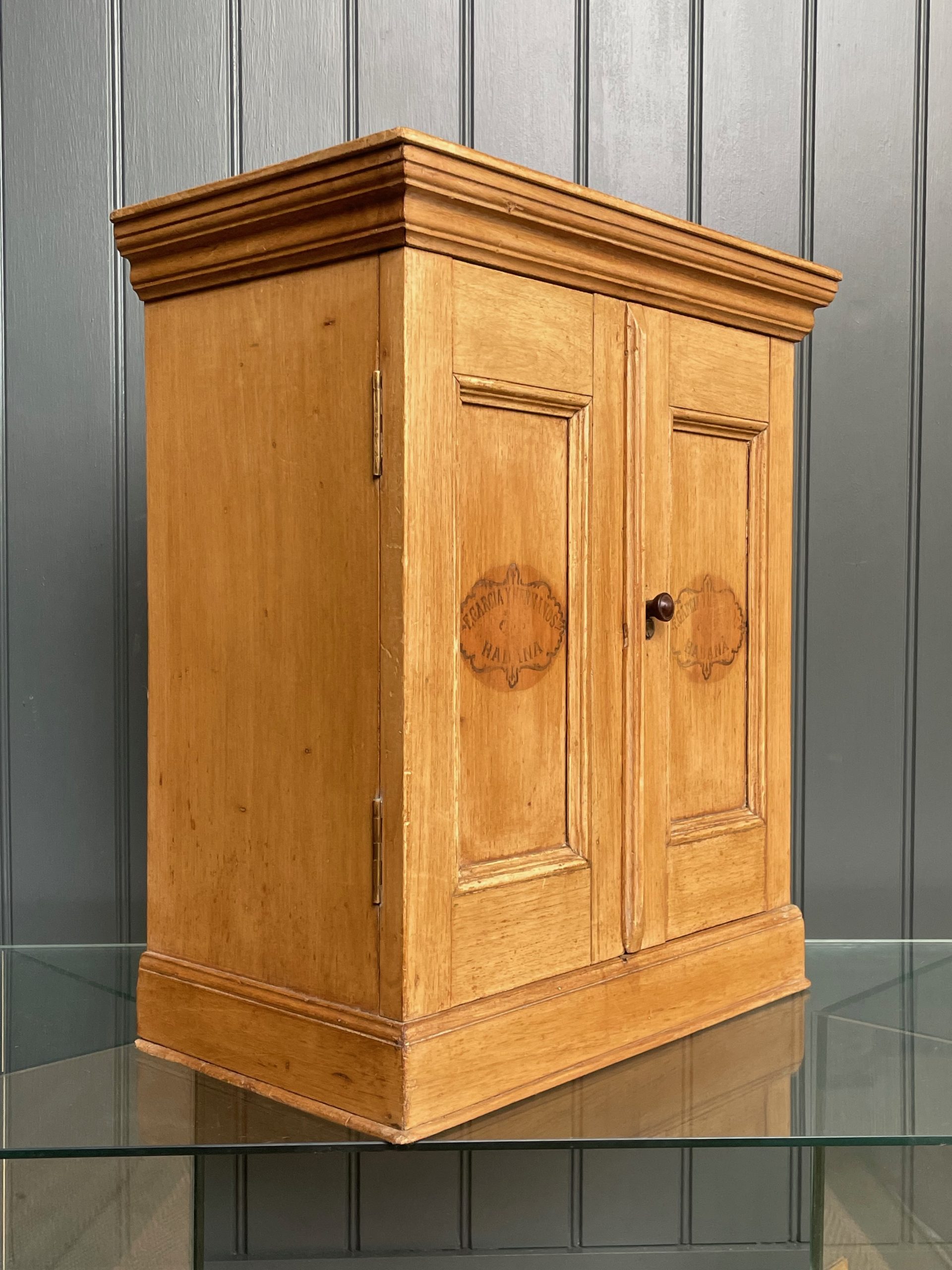 Vintage cigar cabinet