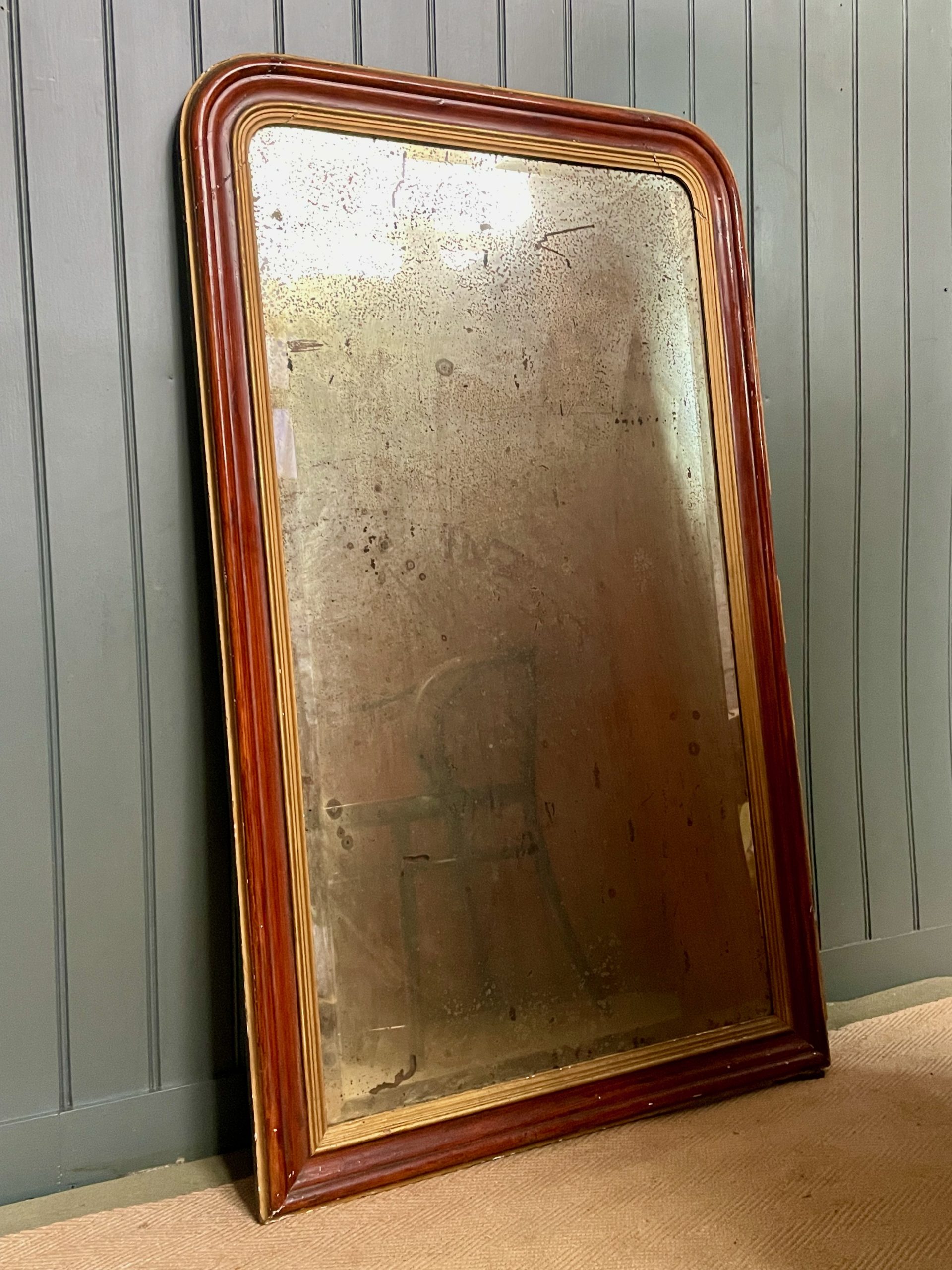 French over-mantle mirror French over-mantle mirror