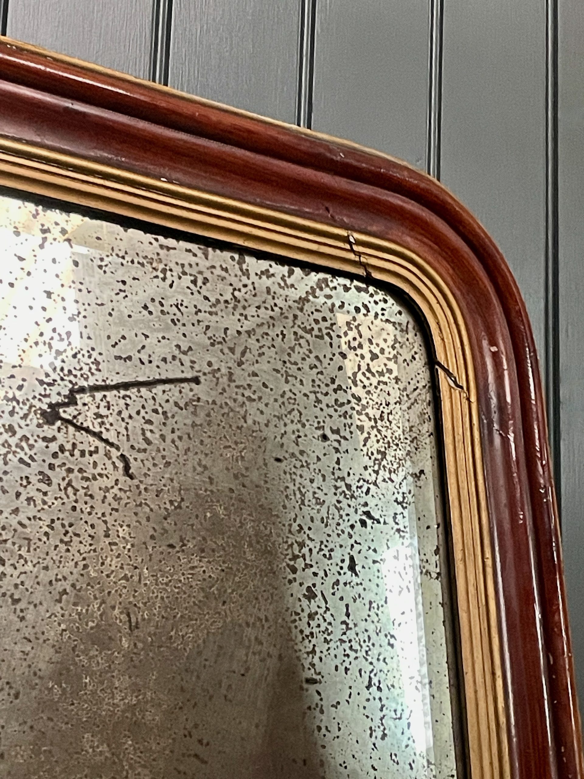 French over-mantle mirror French over-mantle mirror