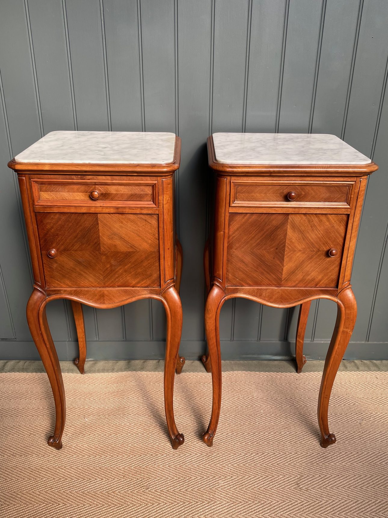French bedside cabinets