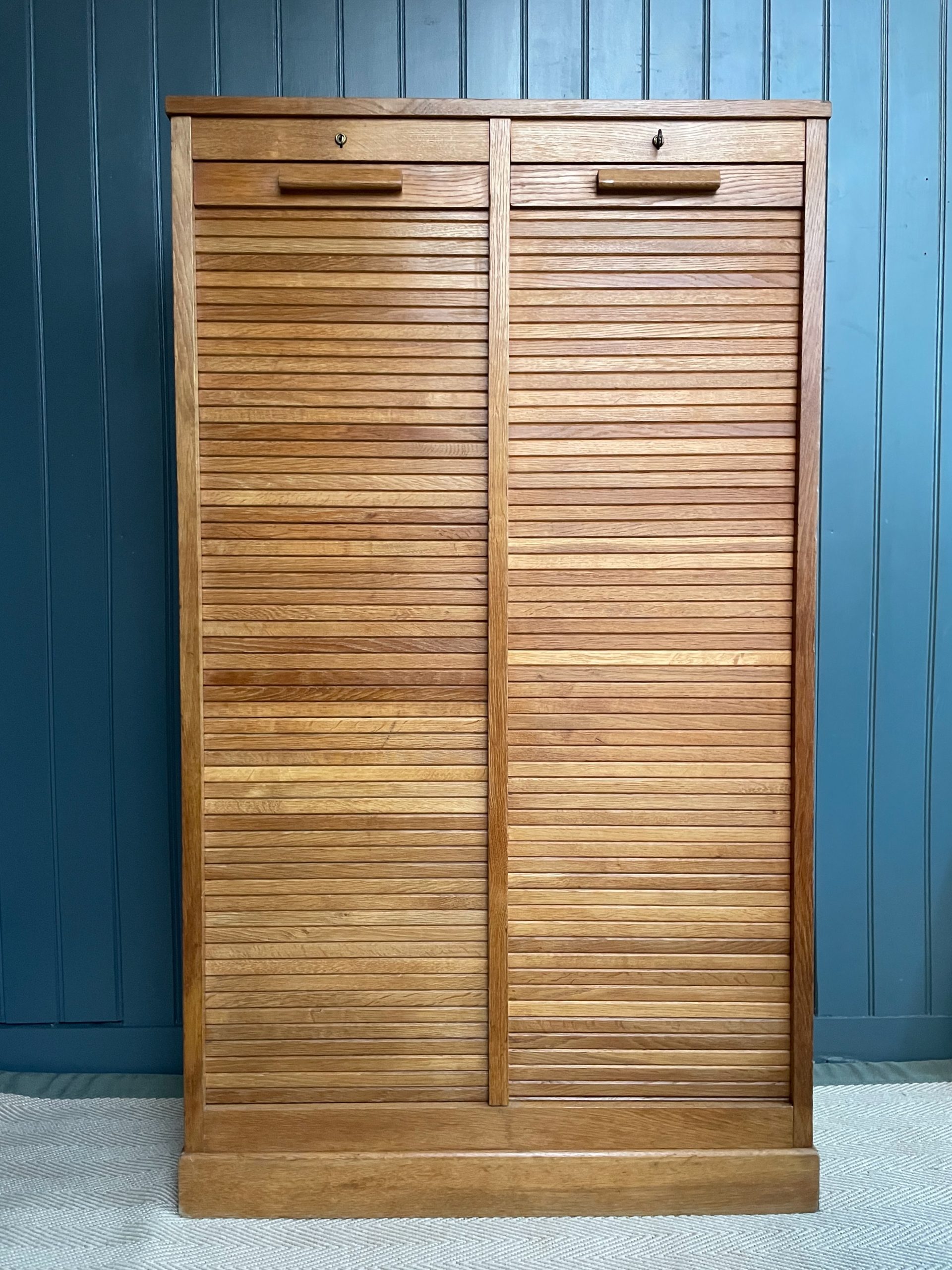 oak tambour cabinet oak tambour cabinet