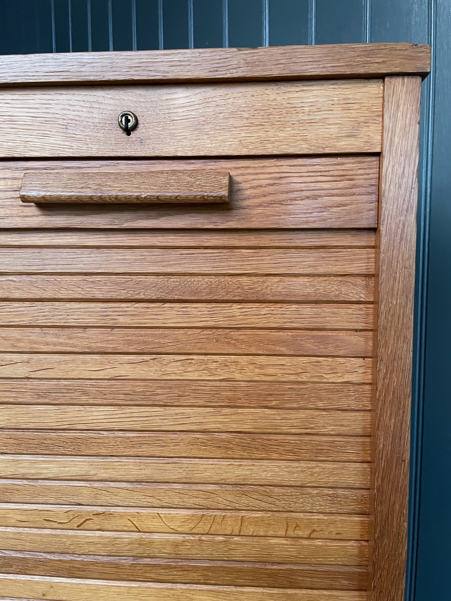 oak tambour cabinet oak tambour cabinet