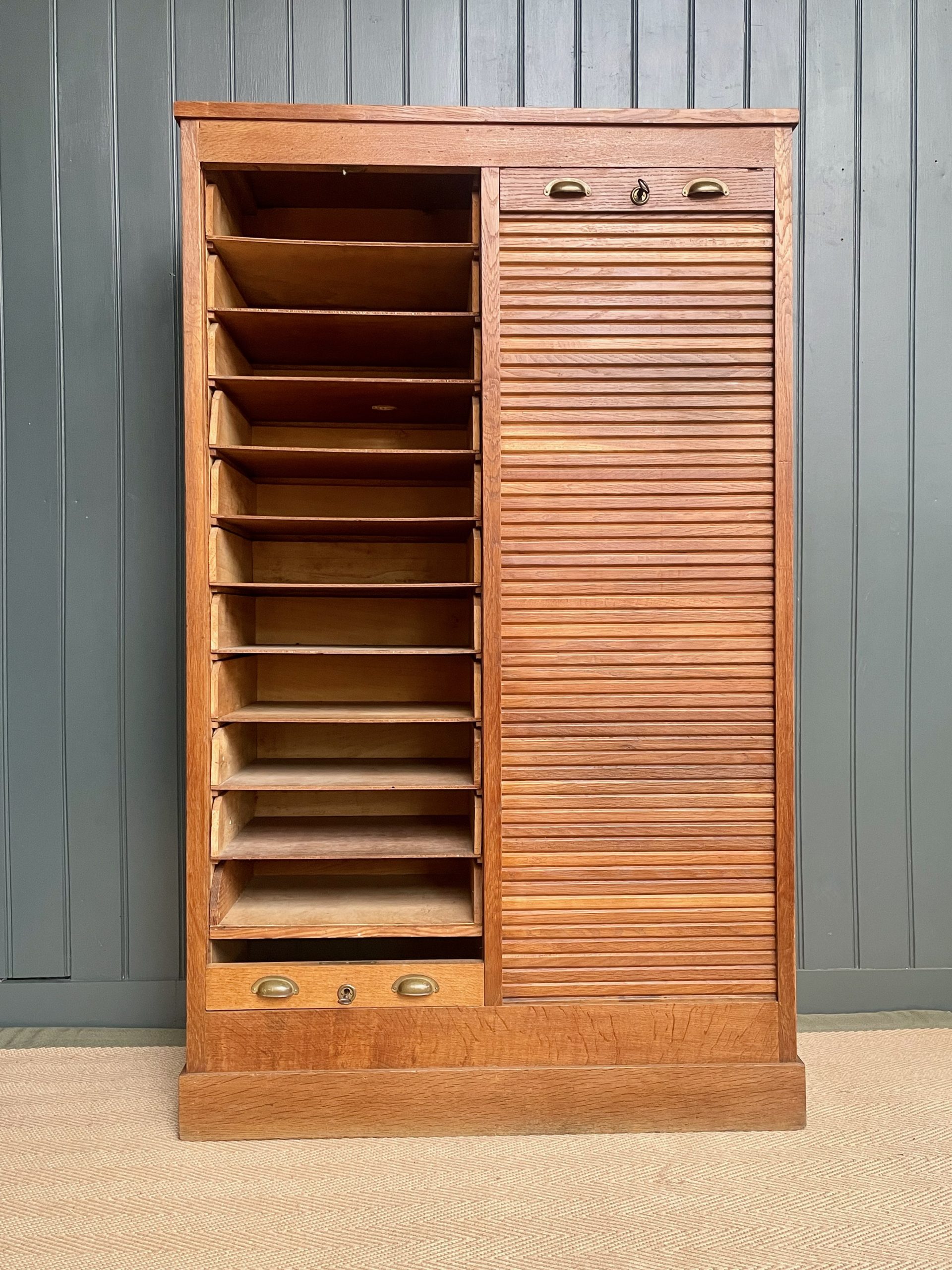 tambour cabinet