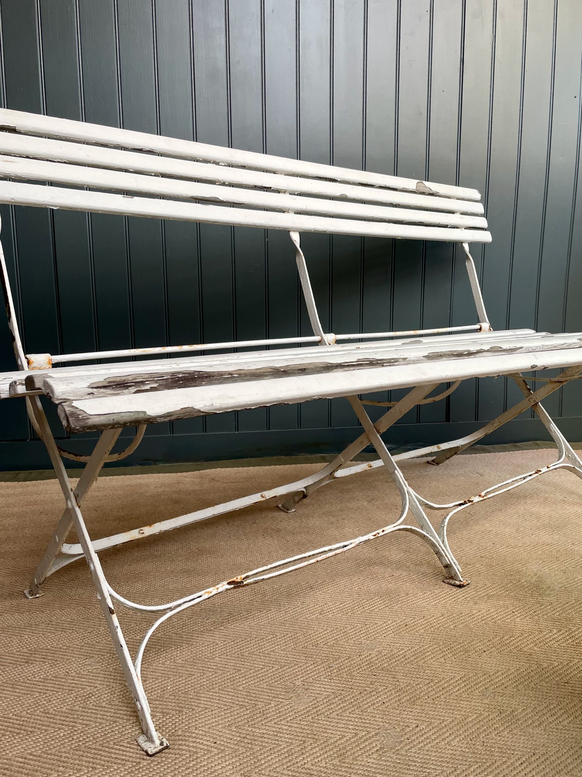 French folding bench