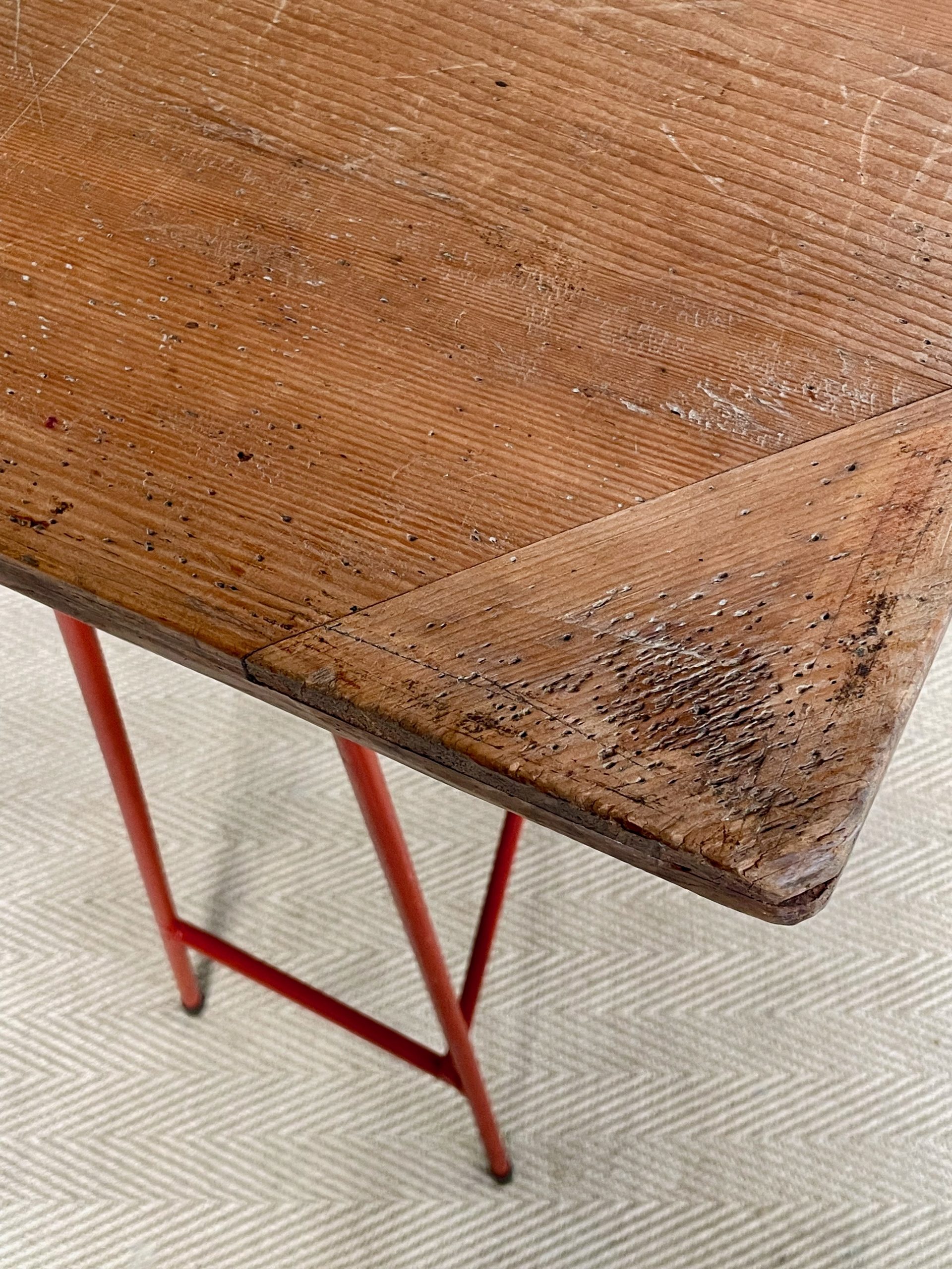 Vintage trestle table Vintage trestle table