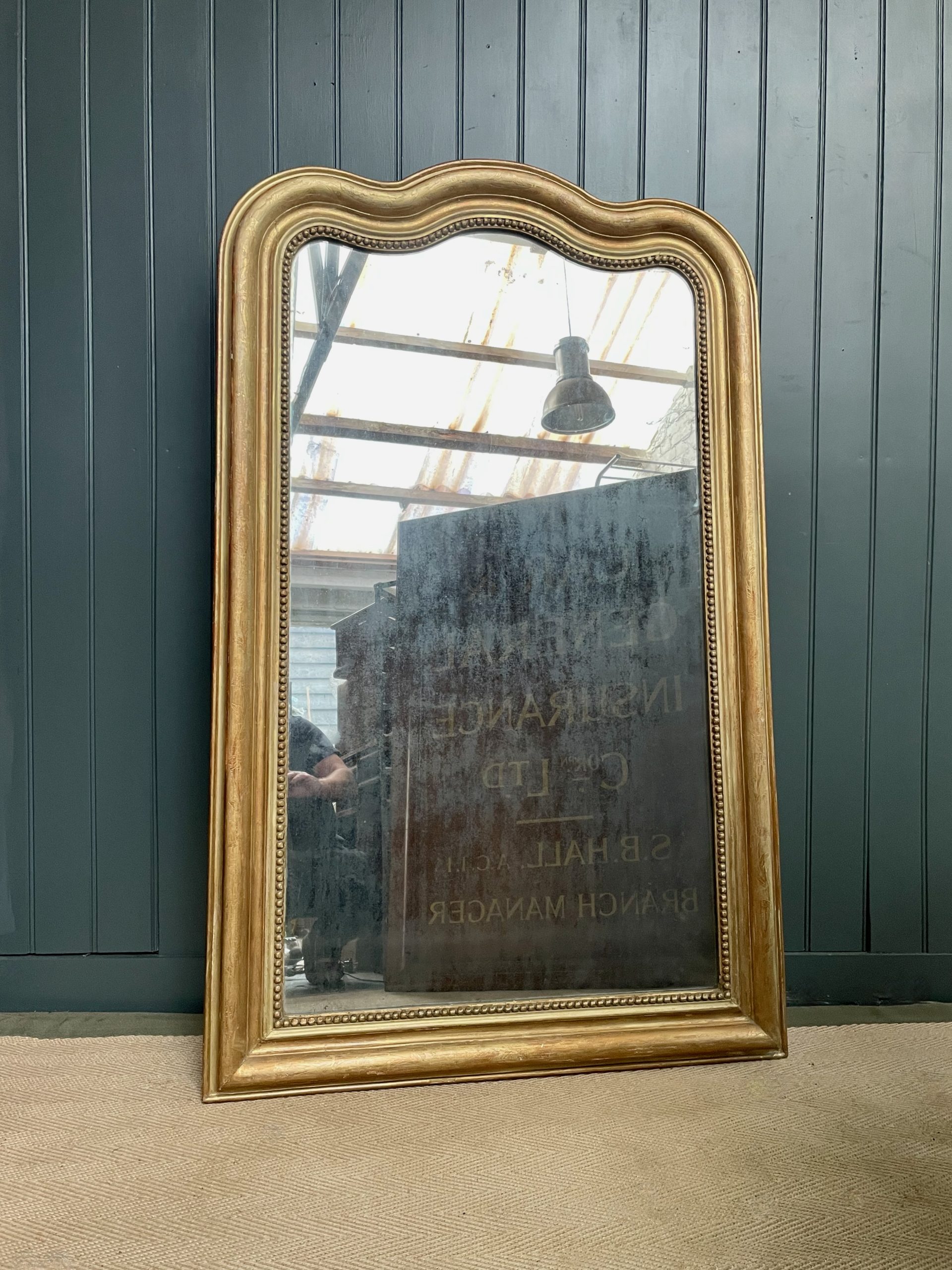 French 19c mirror French 19c mirror