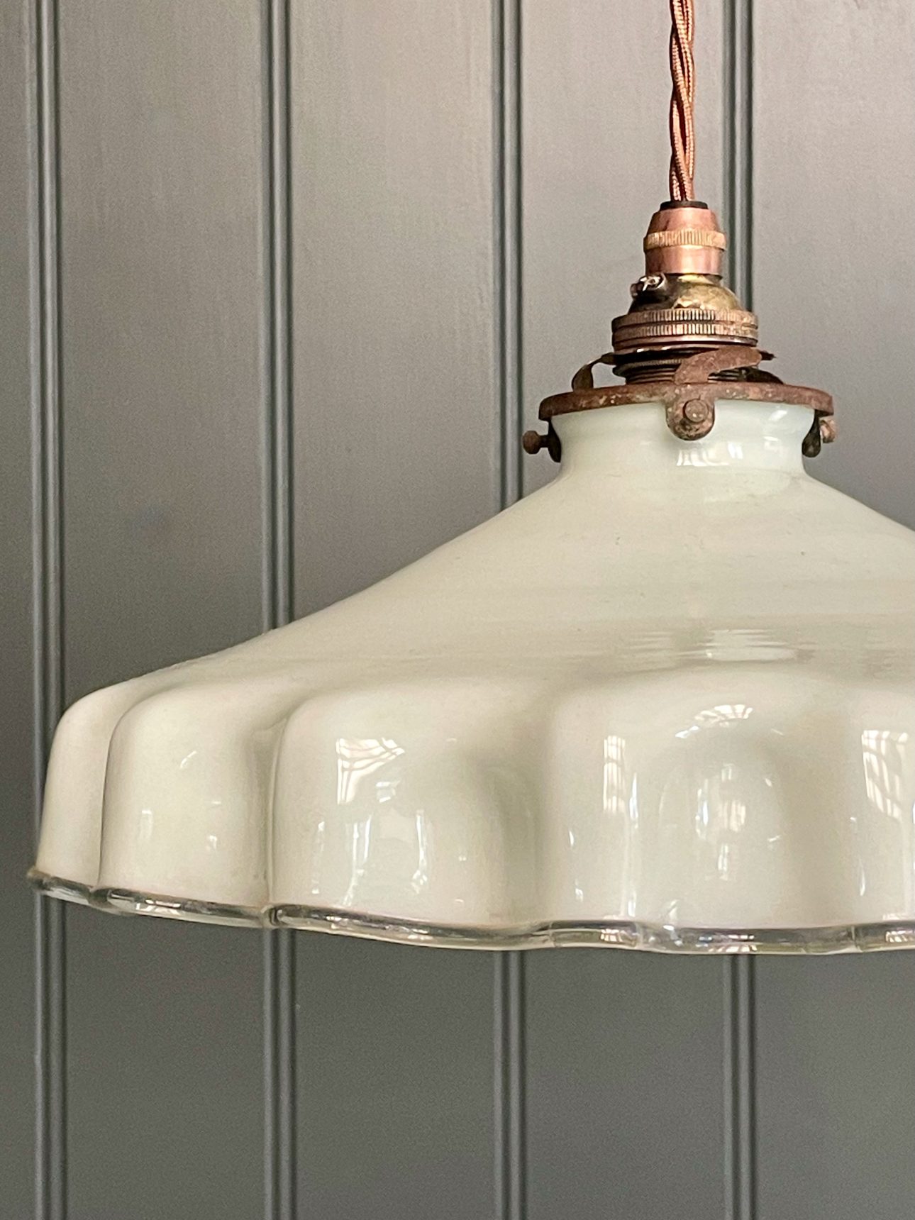 french glass shade
