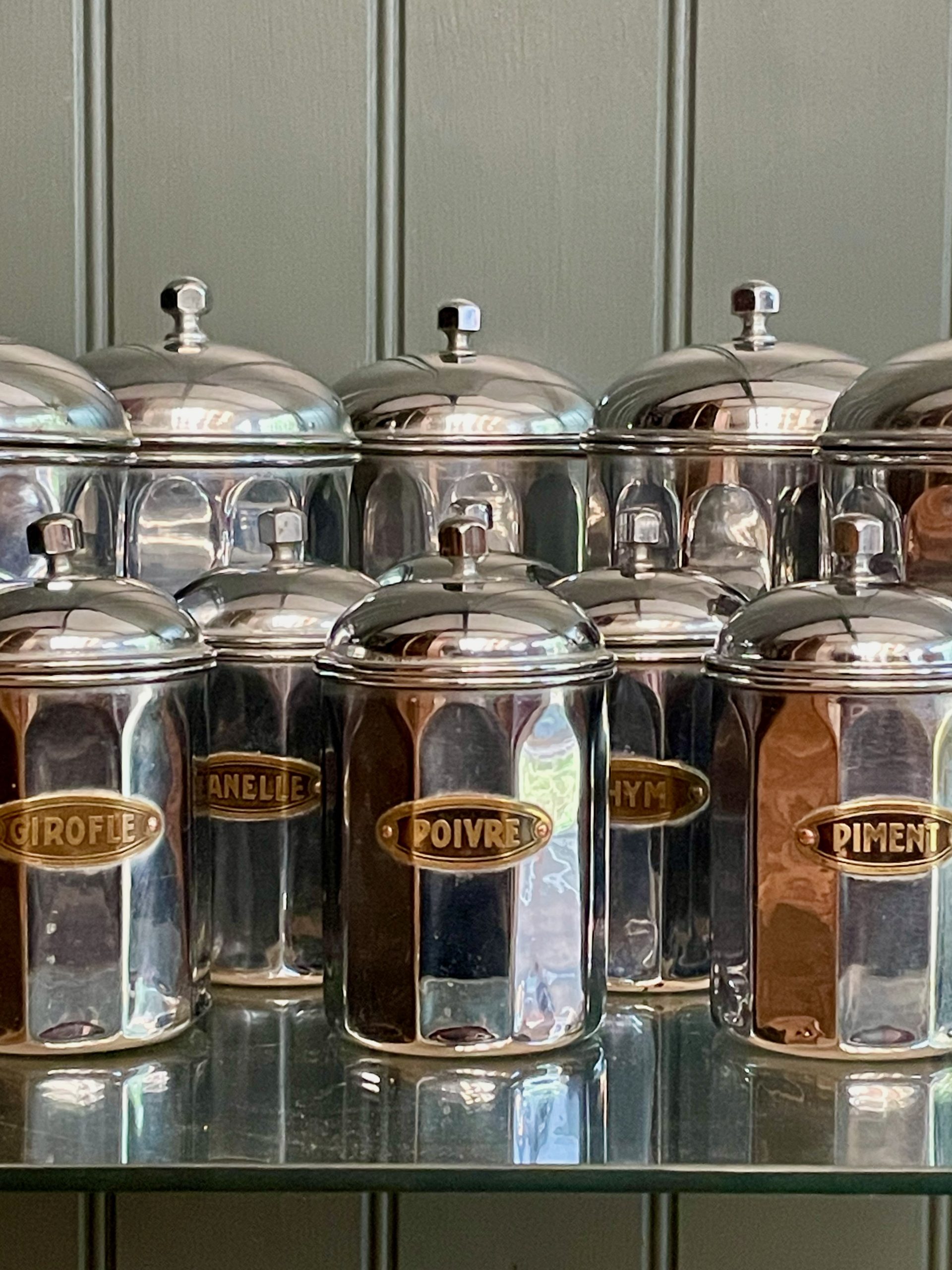 Deco storage tins Deco storage tins
