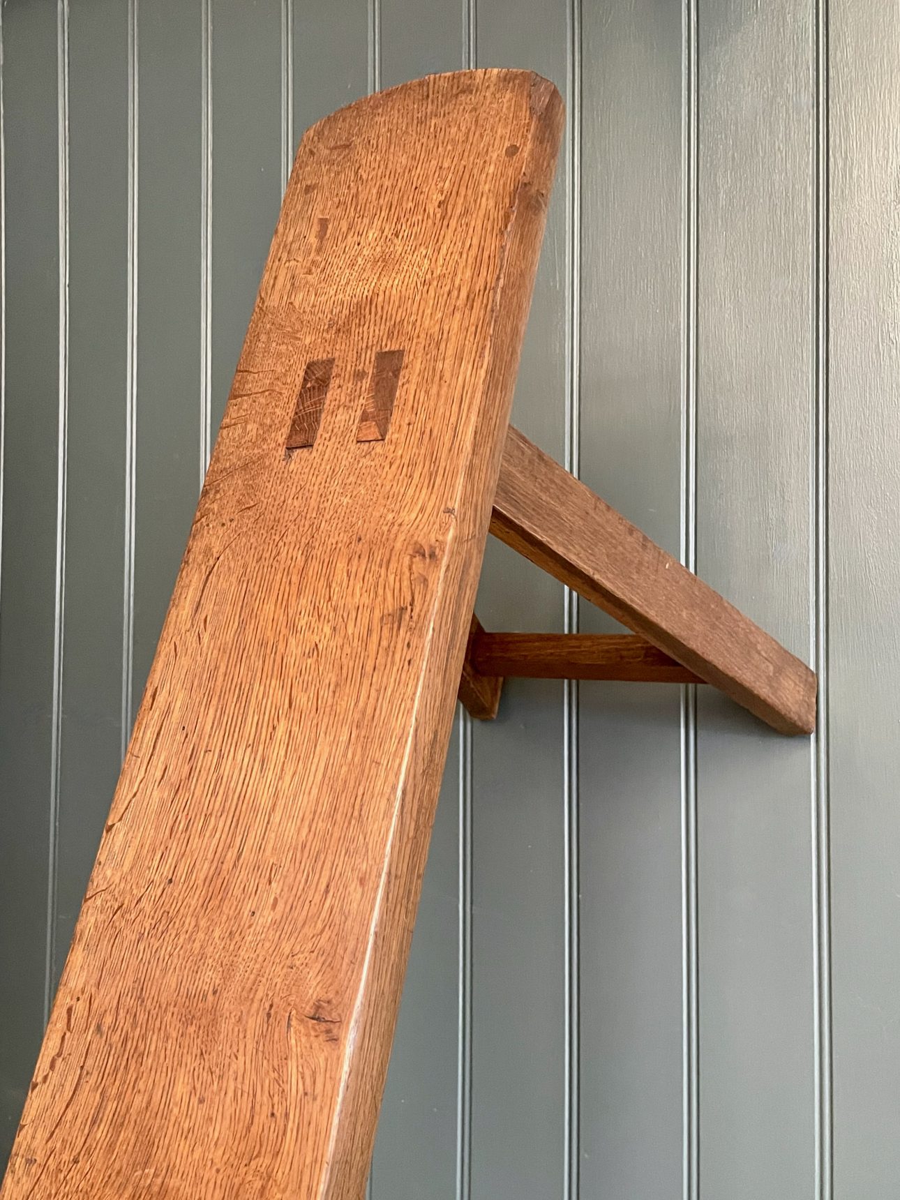 French oak bench