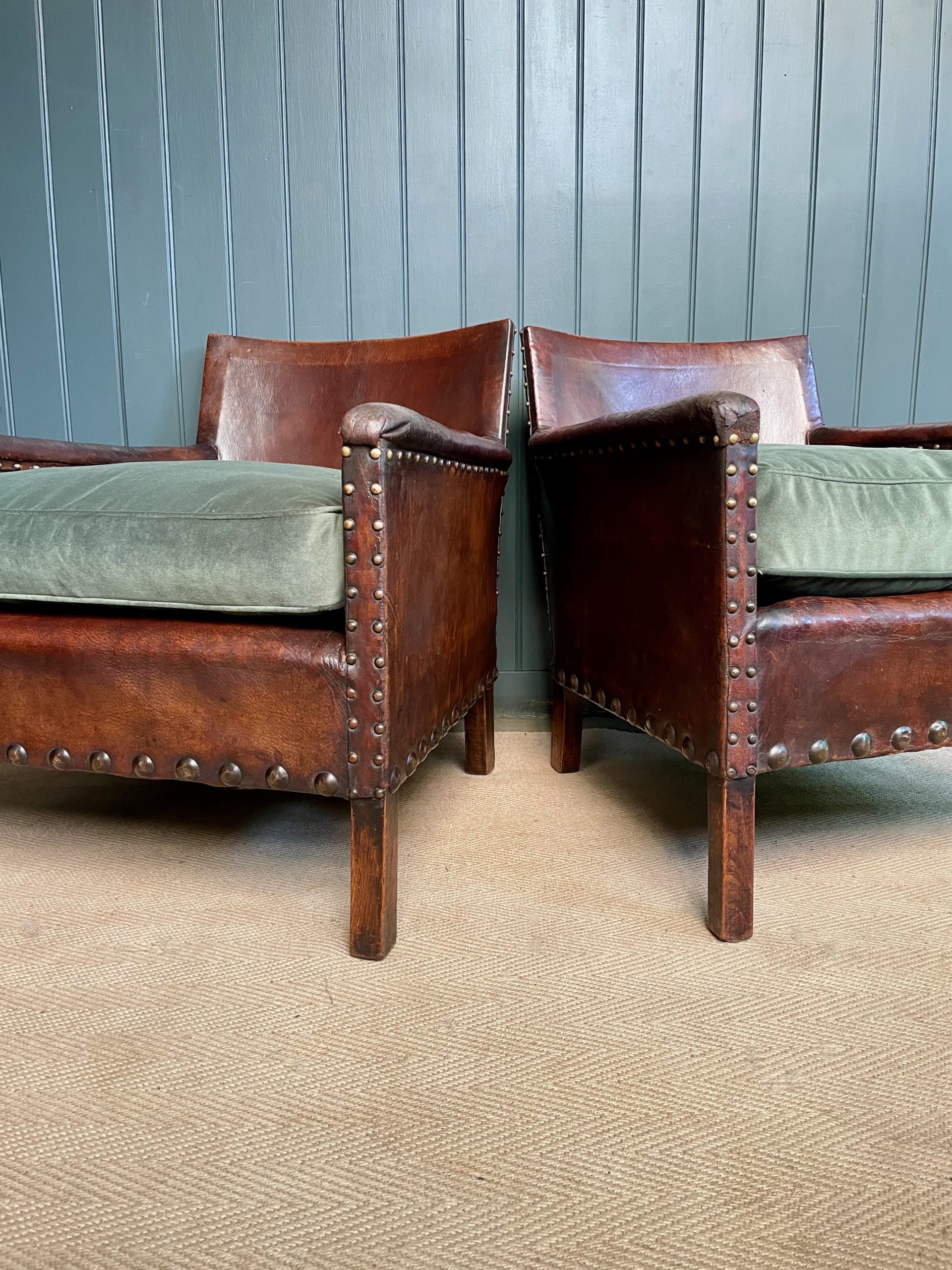 French leather armchairs French leather armchairs